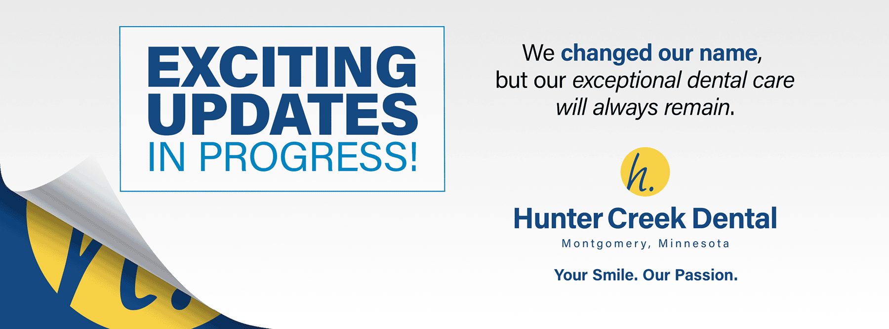 Hunter Creek Dental Name Update